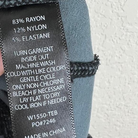 Betabrand Abstract Print Pull On Stretch Dress / Yoga Straight Pants Size Small - Picture 7 of 8